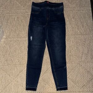 SPANX Dark Blue Skinny Jeans for Women